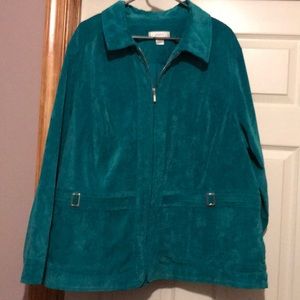CJ Banks Aqua Blazer